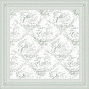 Toile De Jouy Printed Tablecloth