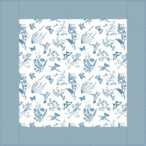 Hummingbird Printed Tablecloth