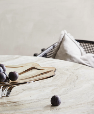 Eerie Round Dining Table - Ivory