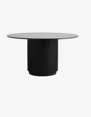 Eerie Round Dining Table - Black