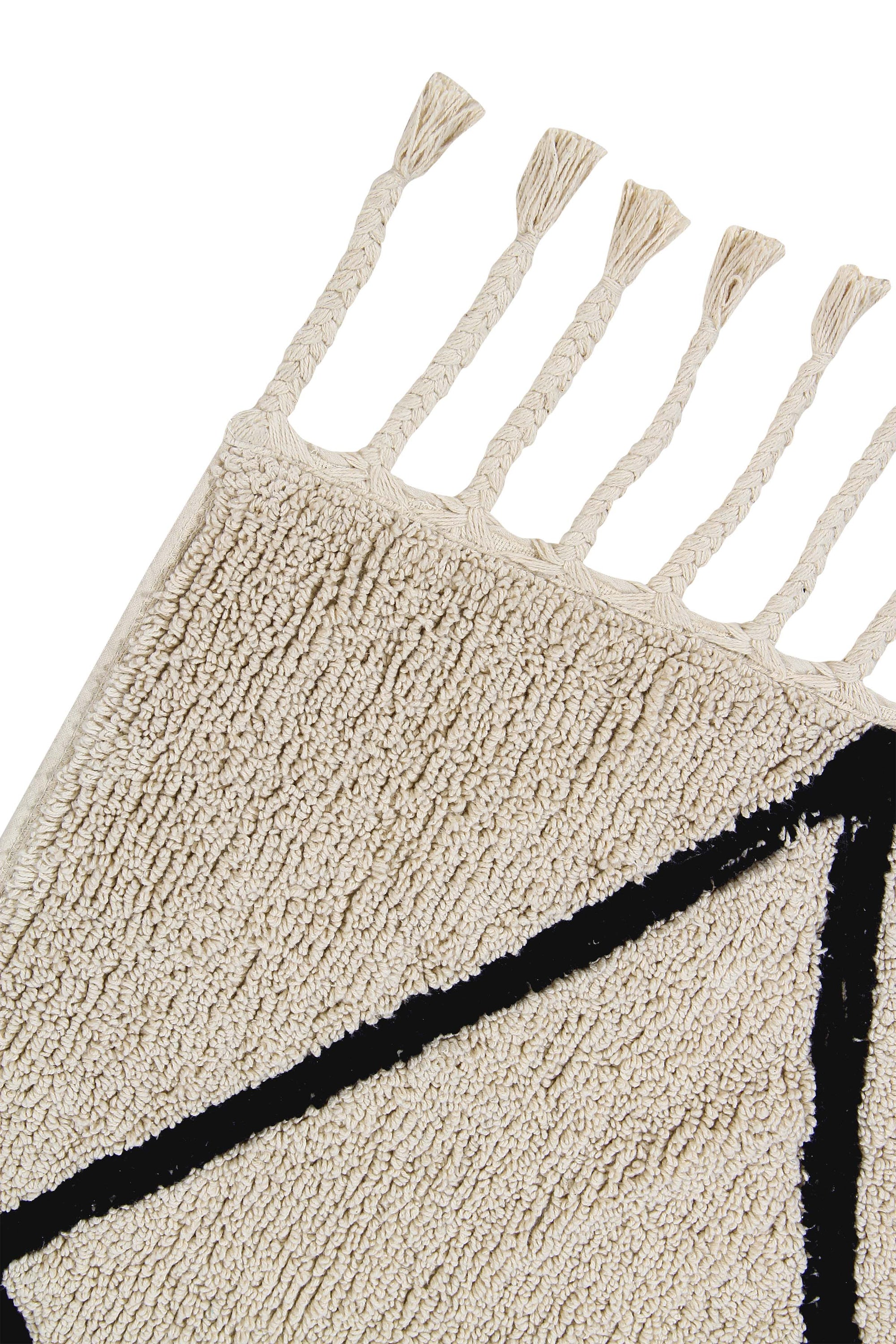 Washable Rug Bereber Beige Cotton