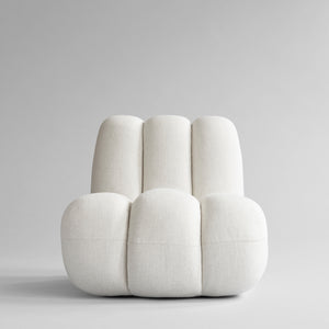 Toe Chair - Linen Chalk (White)