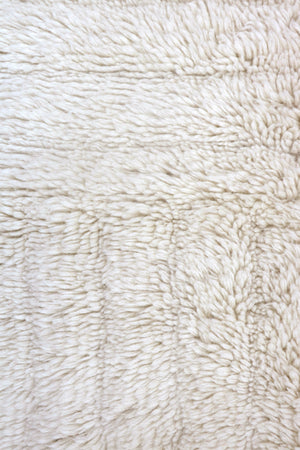 Woolable rug Dunes - Sheep White