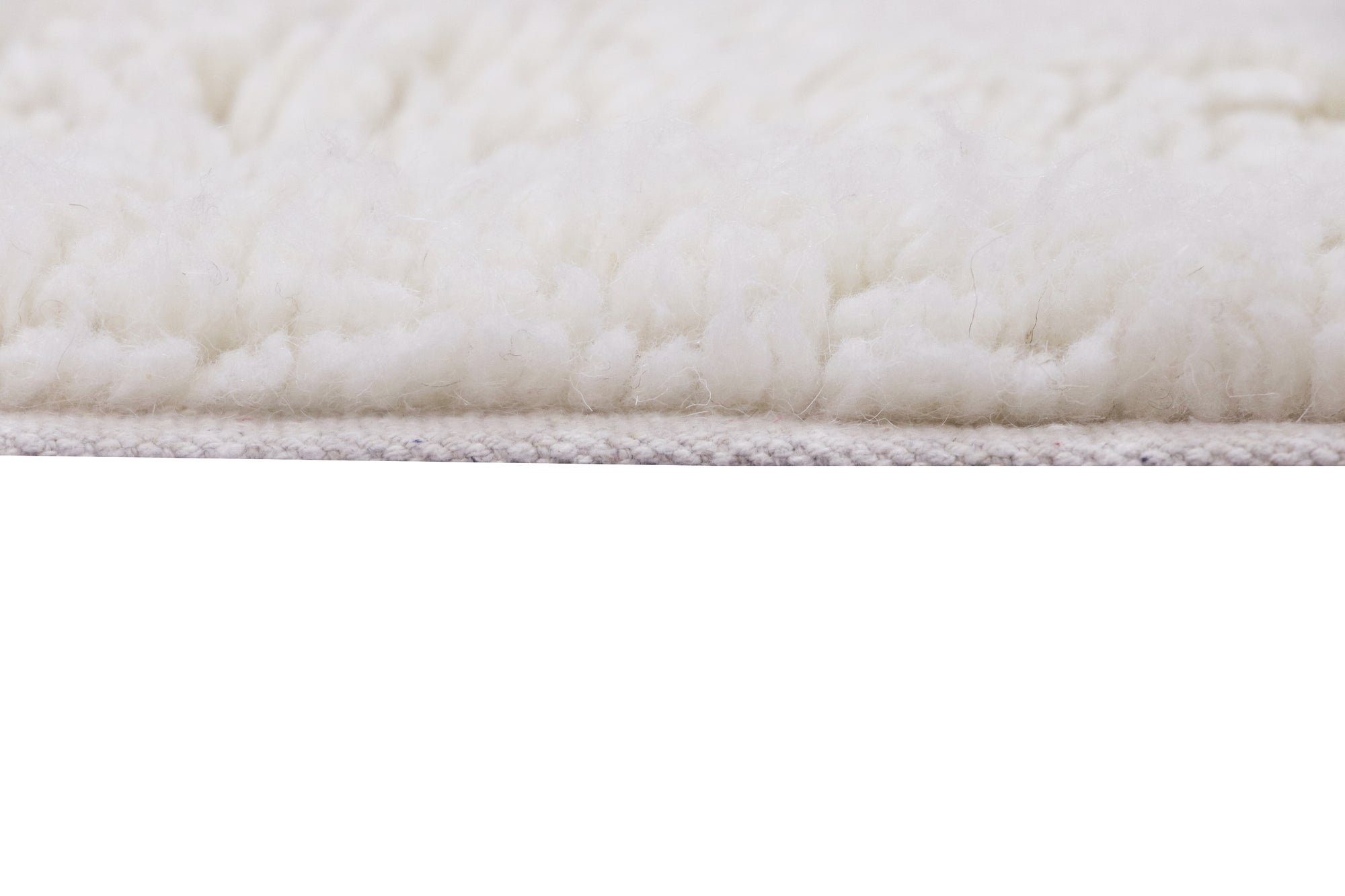 Woolable rug Dunes - Sheep White