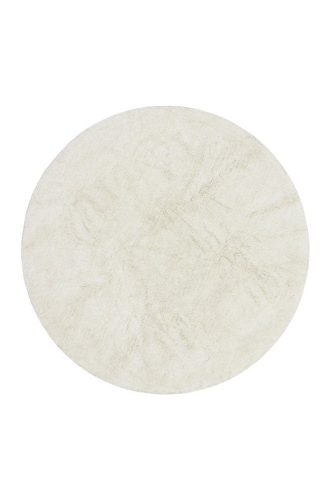 Woolable Rug Round Natural