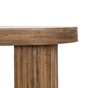 Ribbed Console Table